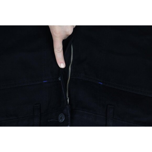 Deadstock Vtg 90s Marithe Francois Girbaud Mens 32 Script Spell Out Denim Shorts - Picture 6 of 13